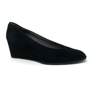 Stuart Weitzman “Ambient” Suede Wedges